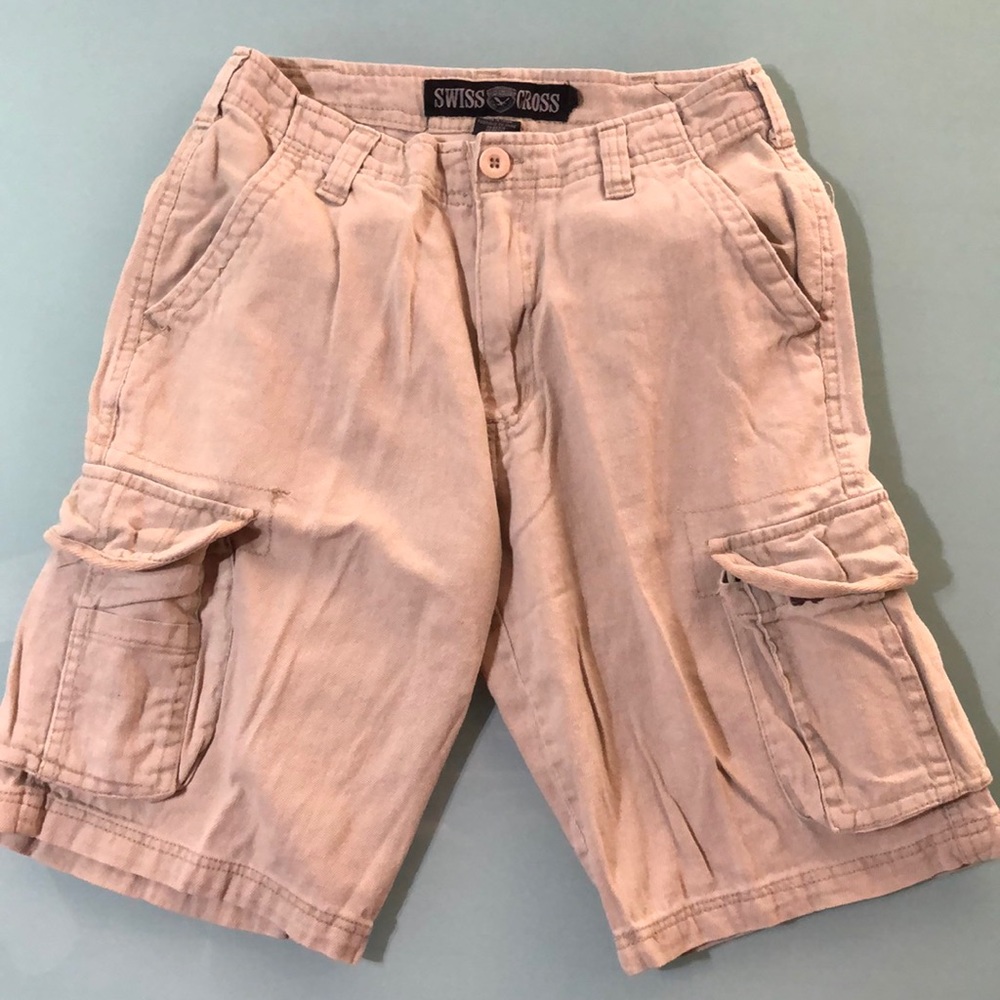 Swiss Cross Boys Cargo Shorts